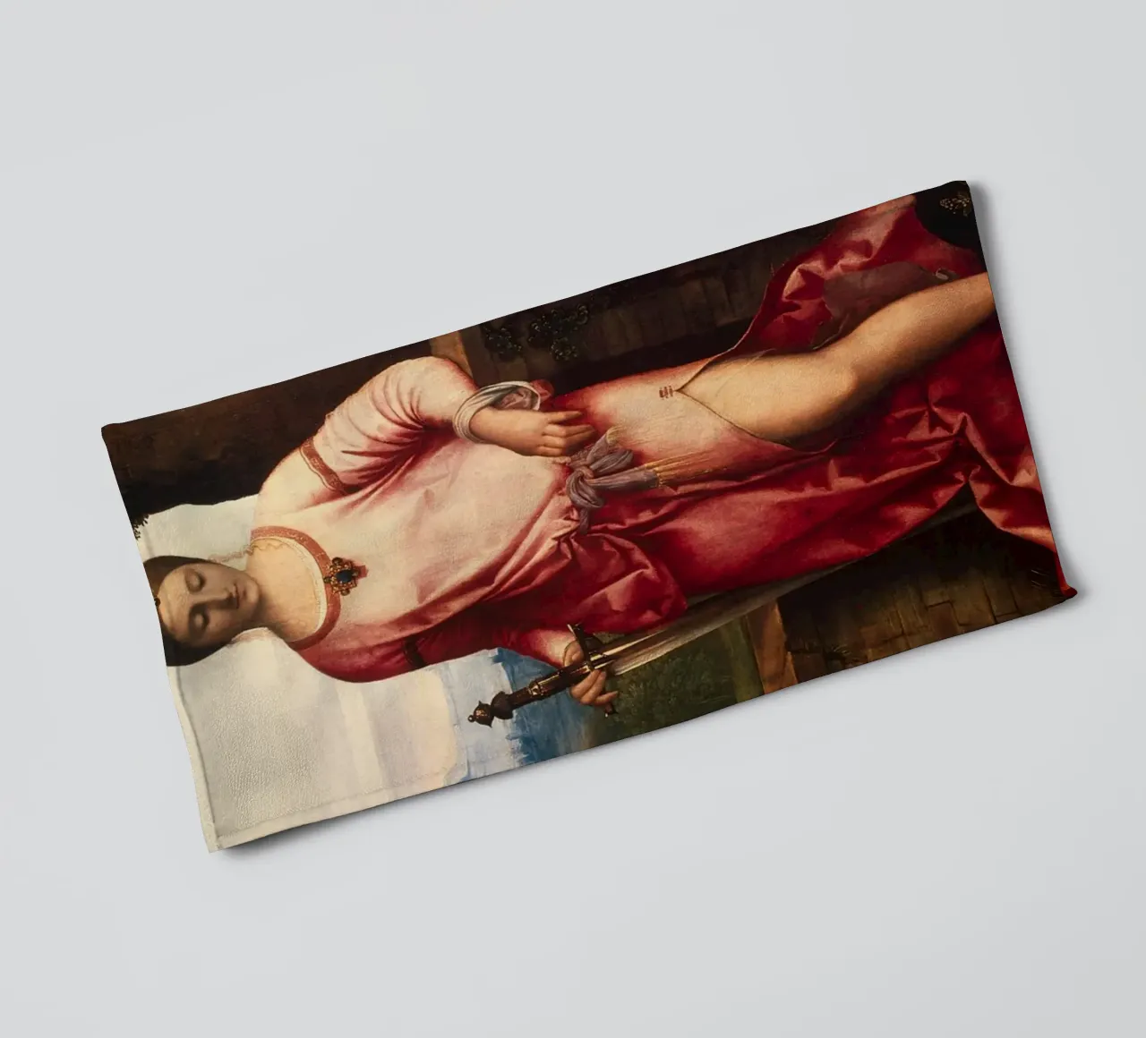 Giorgione - Giuditta asciugamano da bagno da Timeless Artworks
