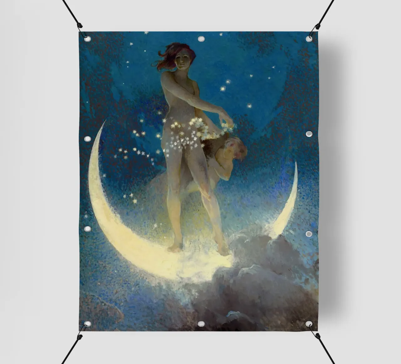 Edwin Blashfield - Stelle sparse di primavera telo in pvc da Timeless Artworks