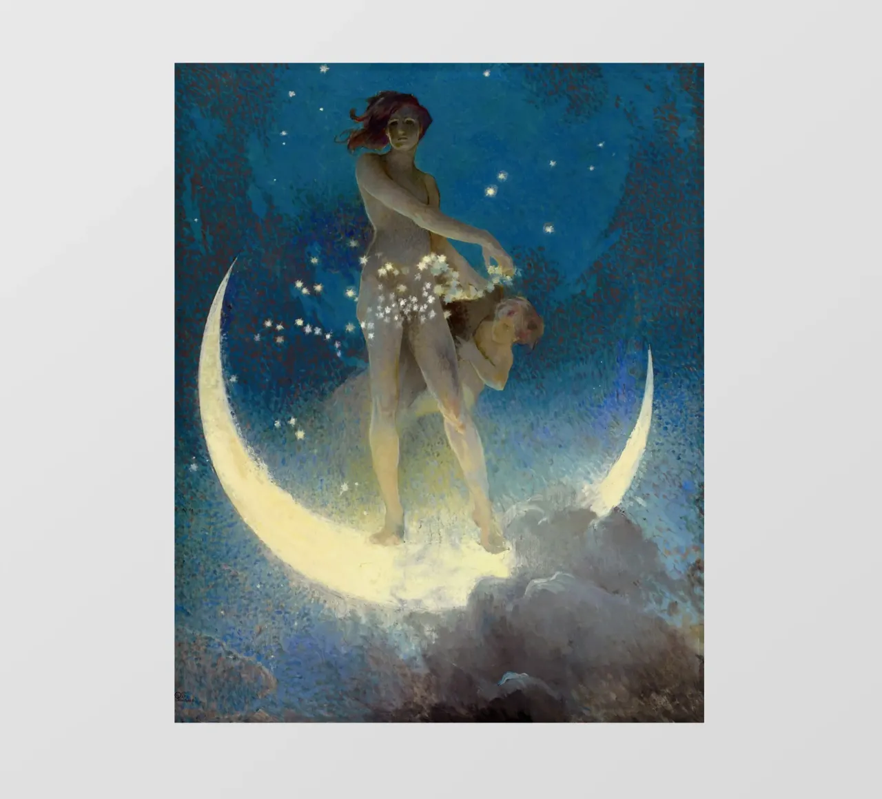 Edwin Blashfield - Stelle sparse di primavera telo in pvc da Timeless Artworks