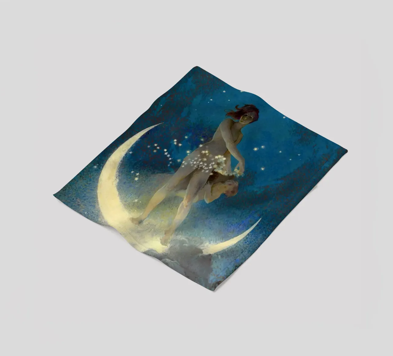 Edwin Blashfield - Stelle sparse di primavera coperta in pile da Timeless Artworks
