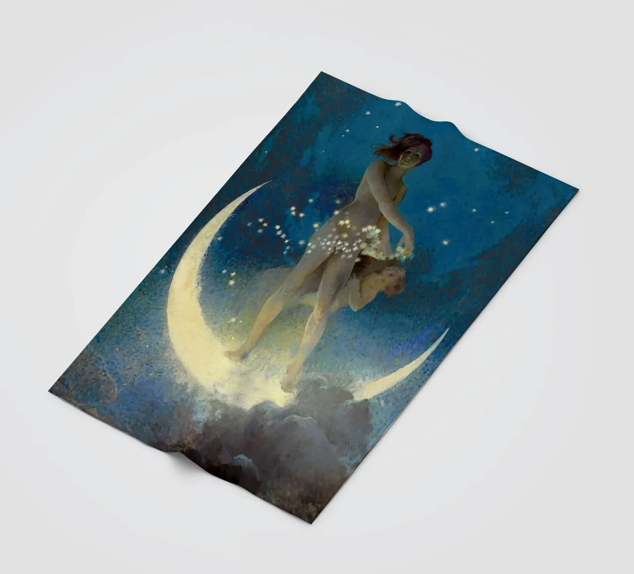 Edwin Blashfield - Stelle sparse di primavera coperta in pile da Timeless Artworks
