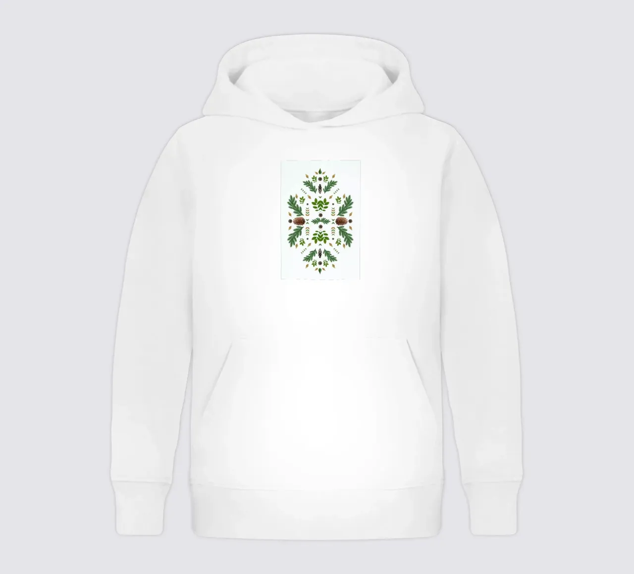 Winterland 04 kids hoodie by Miles of Light
