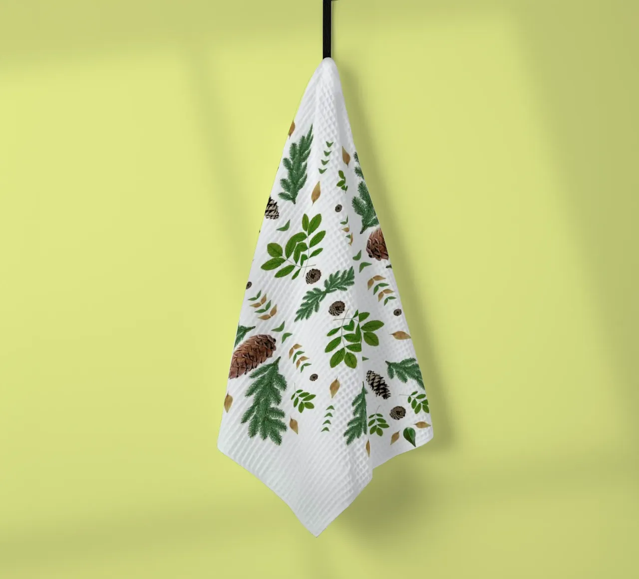 Winterland 04 tea towel by Miles of Light