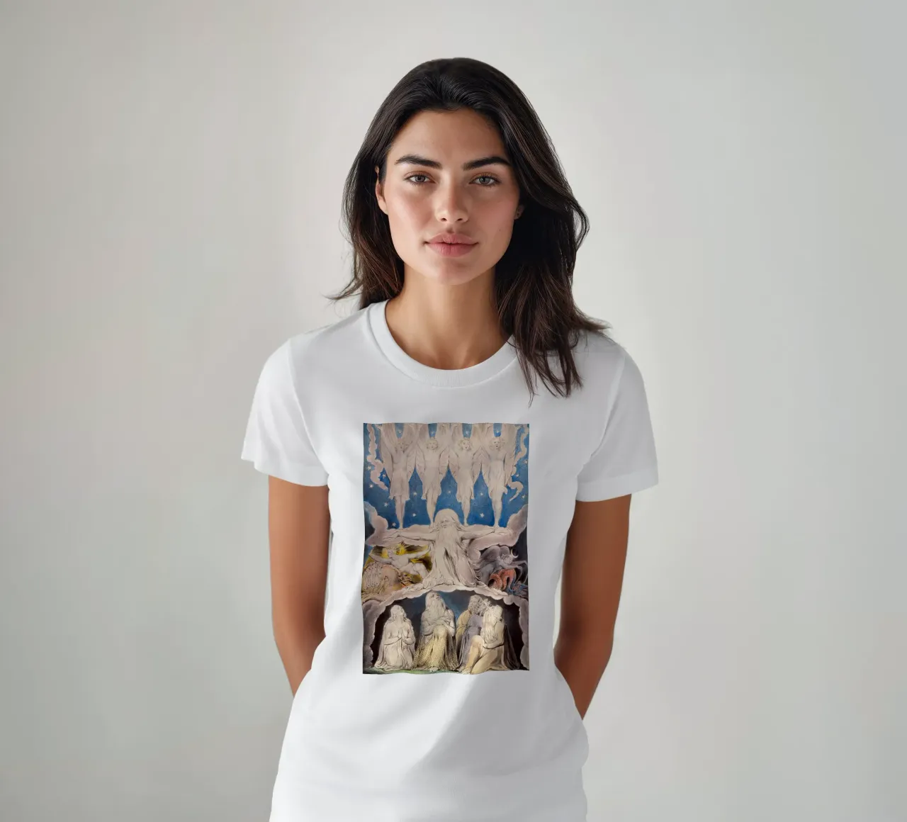 William Blake - Quando le stelle del mattino cantavano insieme t-shirt da William Store