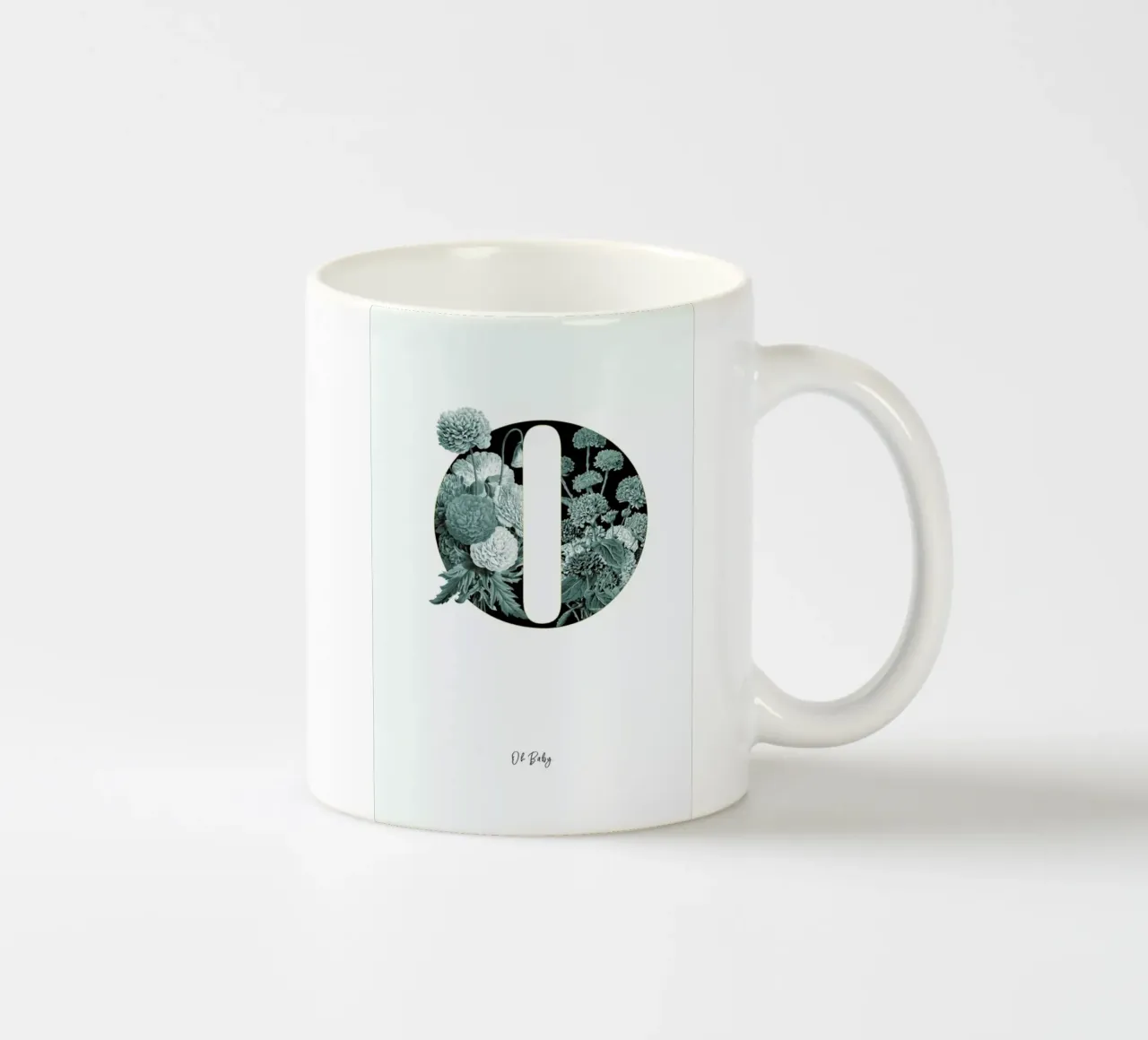 Flower Alphabet - O tazza in ceramica da Froilein Juno