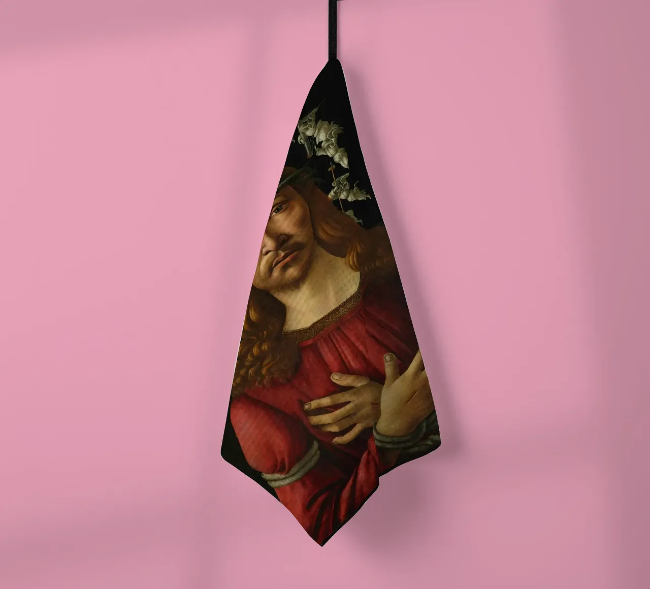Sandro Botticelli - Cristo come uomo dei dolori canovaccio da cucina da Timeless Artworks