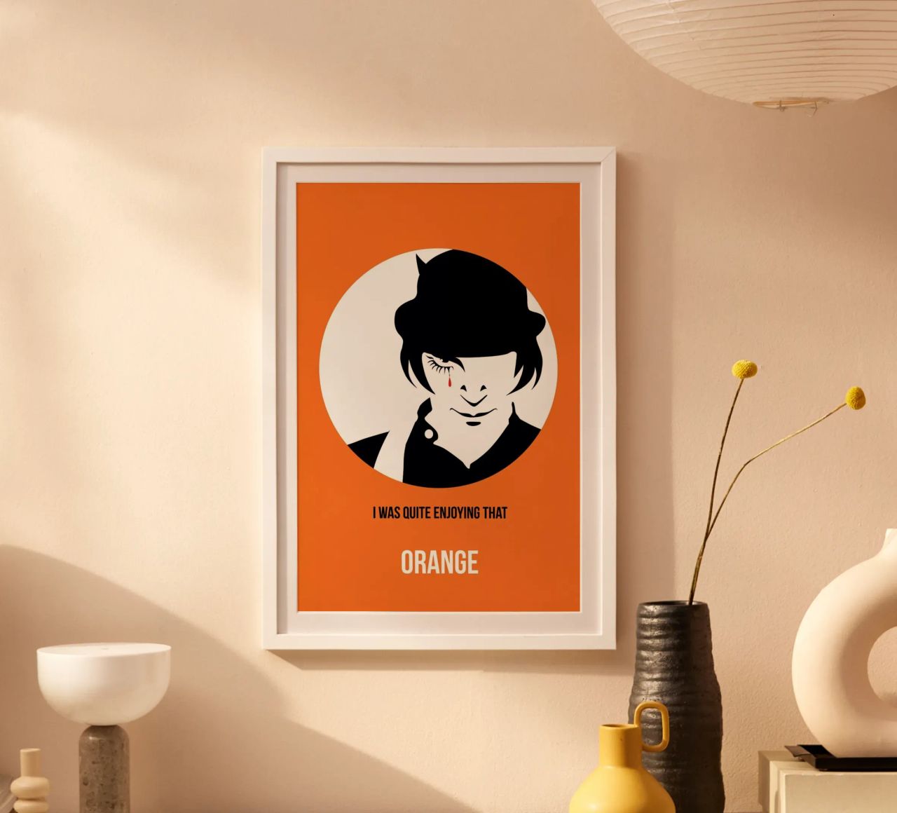 Orange Poster 2 poster by Naxart