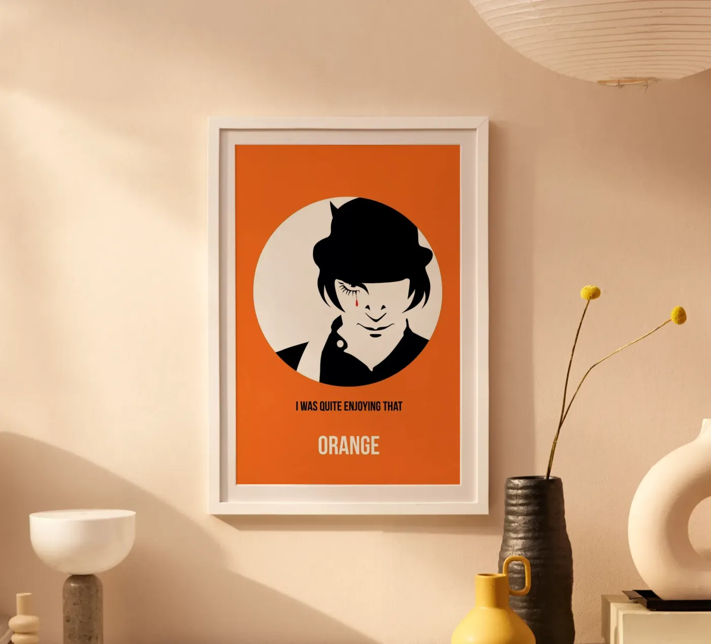 Orange Poster 2 poster by Naxart