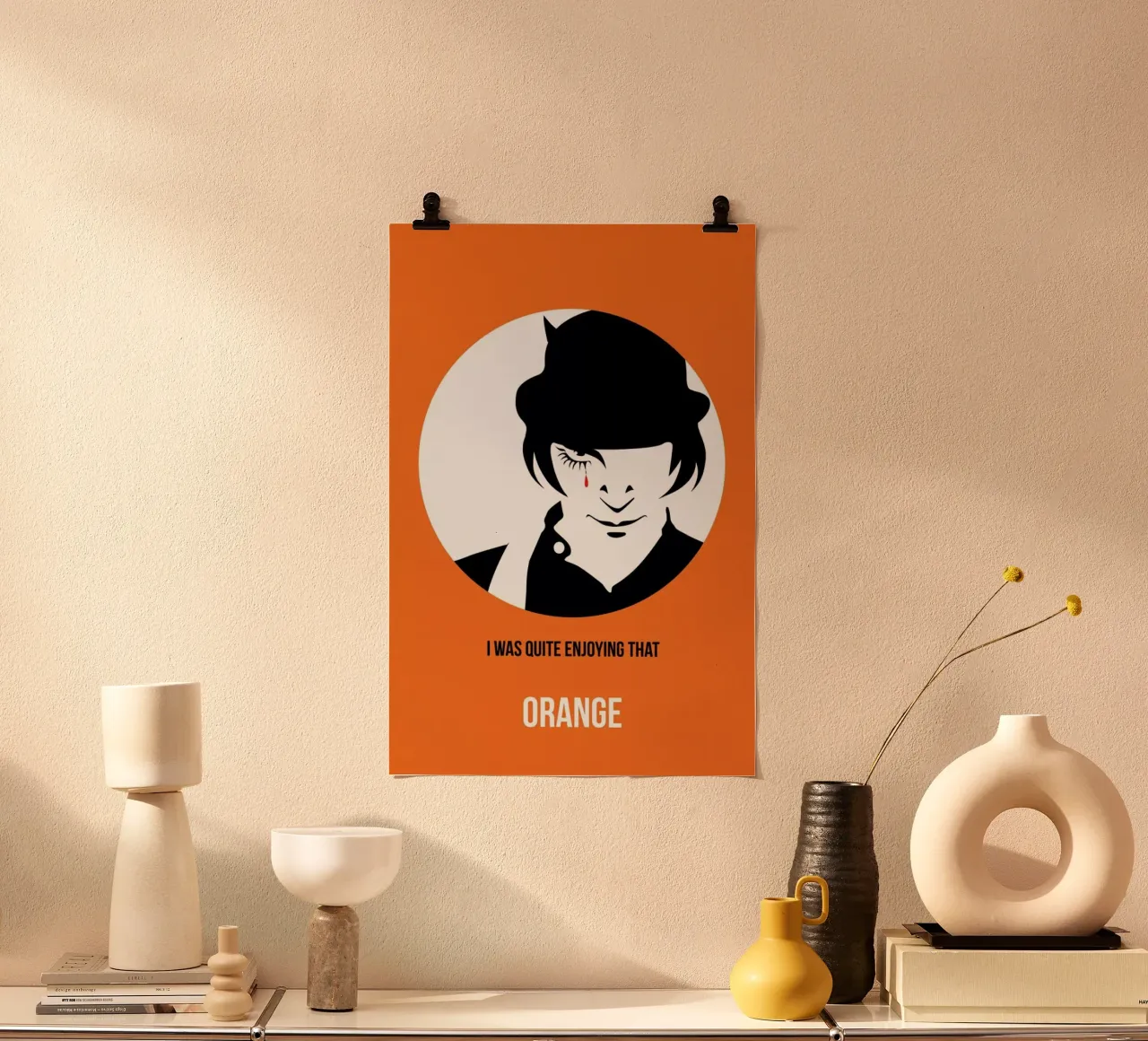 Orange Poster 2 poster da Naxart