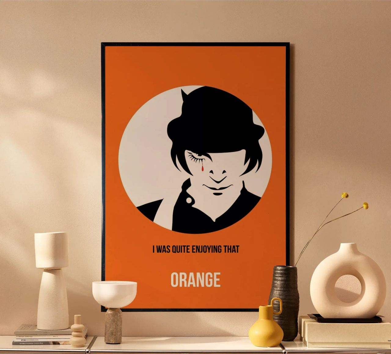 Orange Poster 2 poster by Naxart