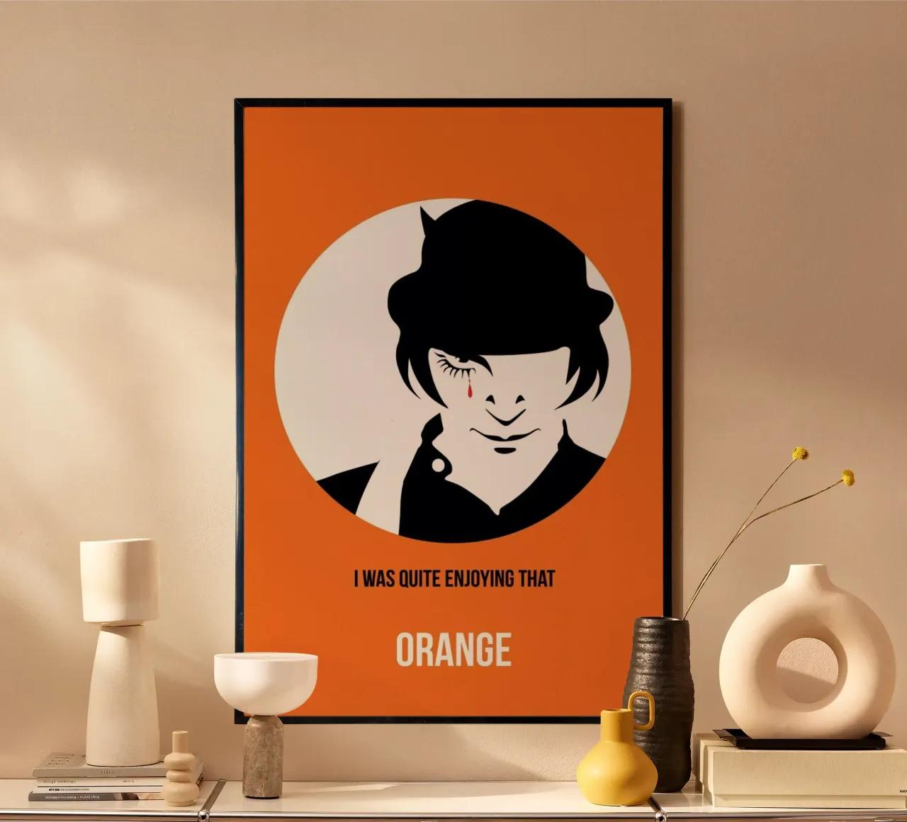 Orange Poster 2 poster da Naxart