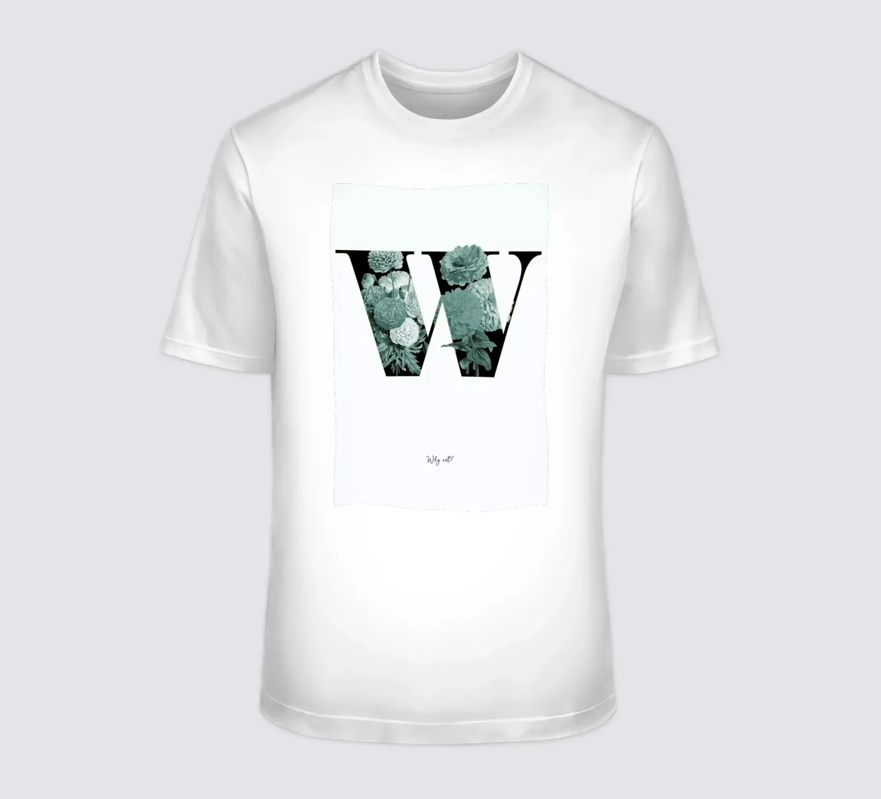 Flower Alphabet - W T-Shirt von Froilein Juno
