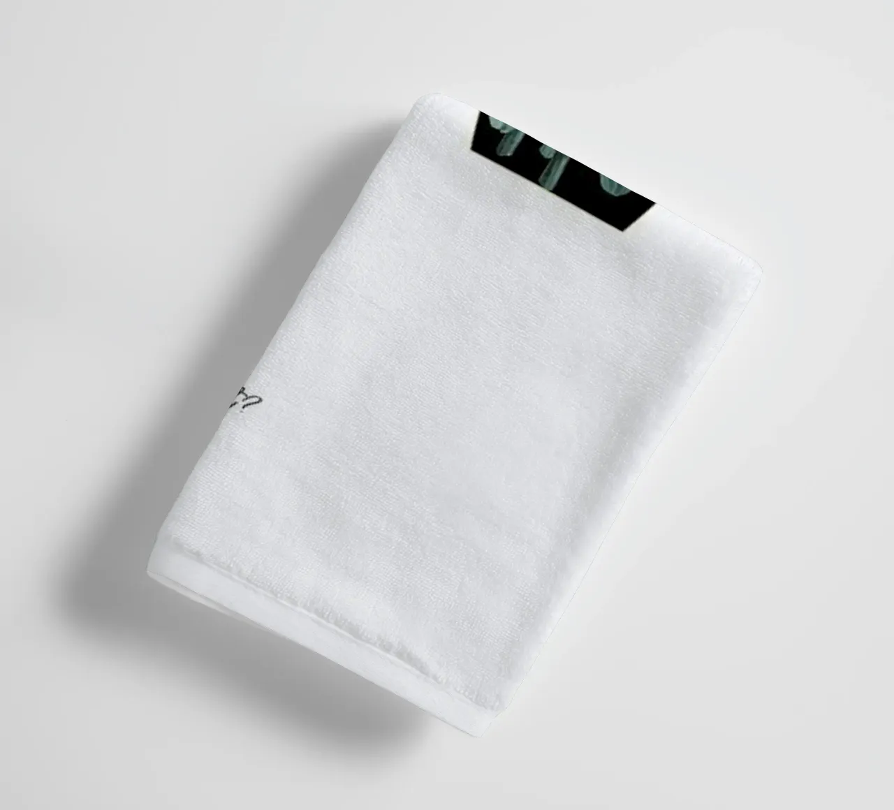 Flower Alphabet - W towel by Froilein Juno