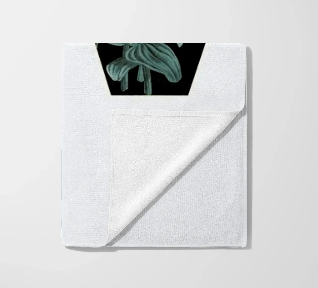 Flower Alphabet - W beach towel by Froilein Juno