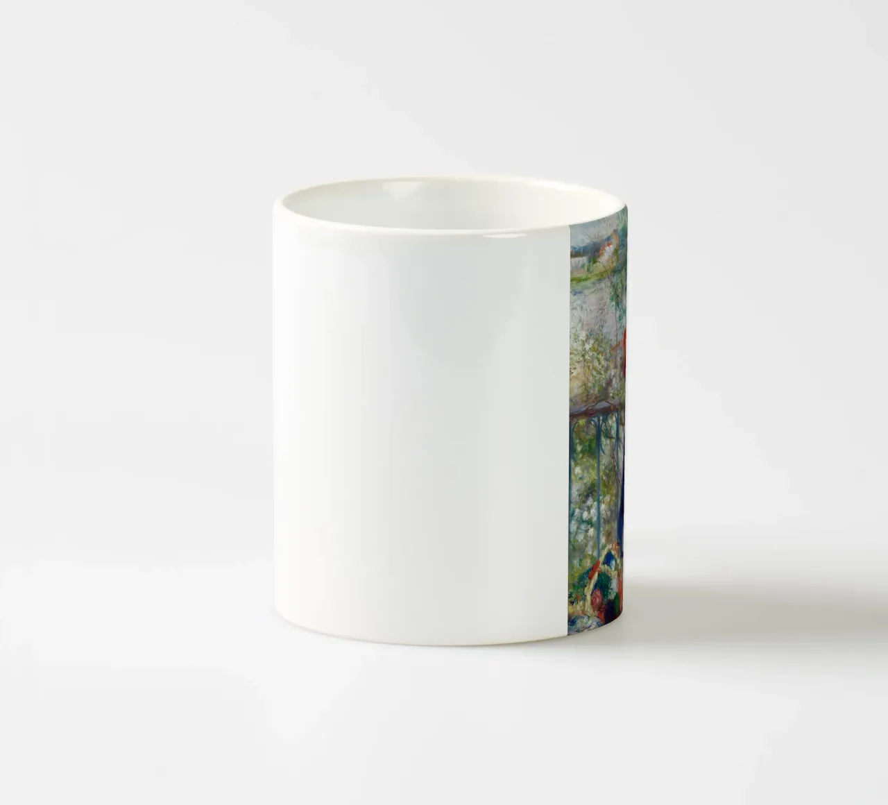 Pierre-Auguste Renoir - Due sorelle (sulla terrazza) tazza in ceramica da Timeless Artworks