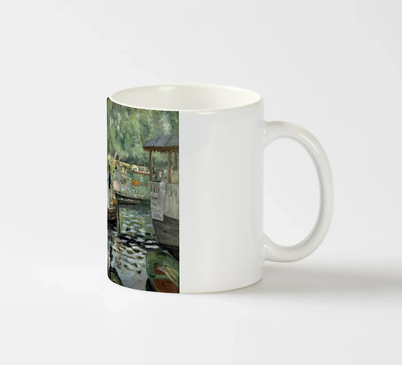 Pierre-Auguste Renoir - La Grenouillère tazza in ceramica da Timeless Artworks