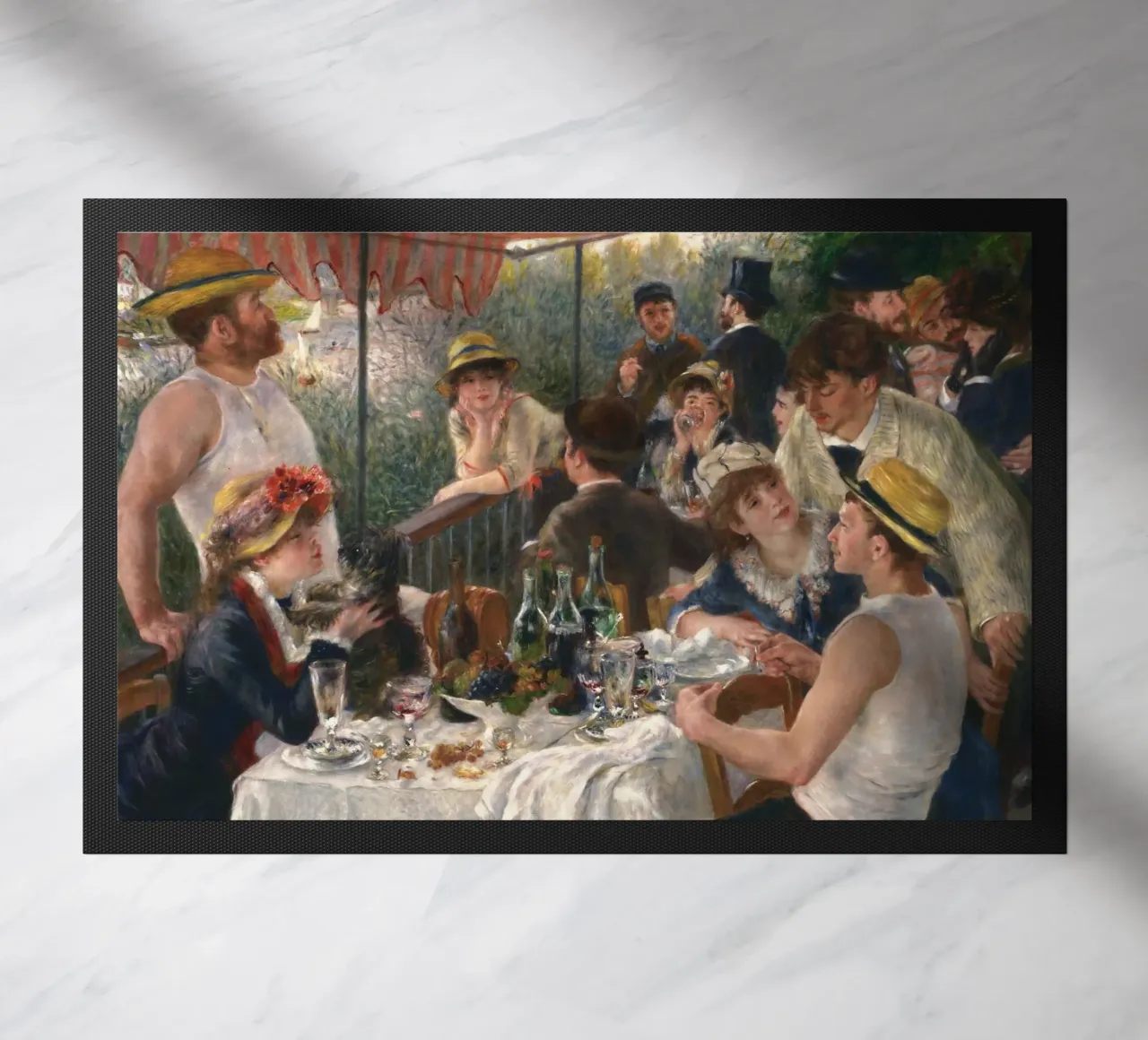 Pierre-Auguste Renoir - Pranzo della festa in barca zerbino da Timeless Artworks