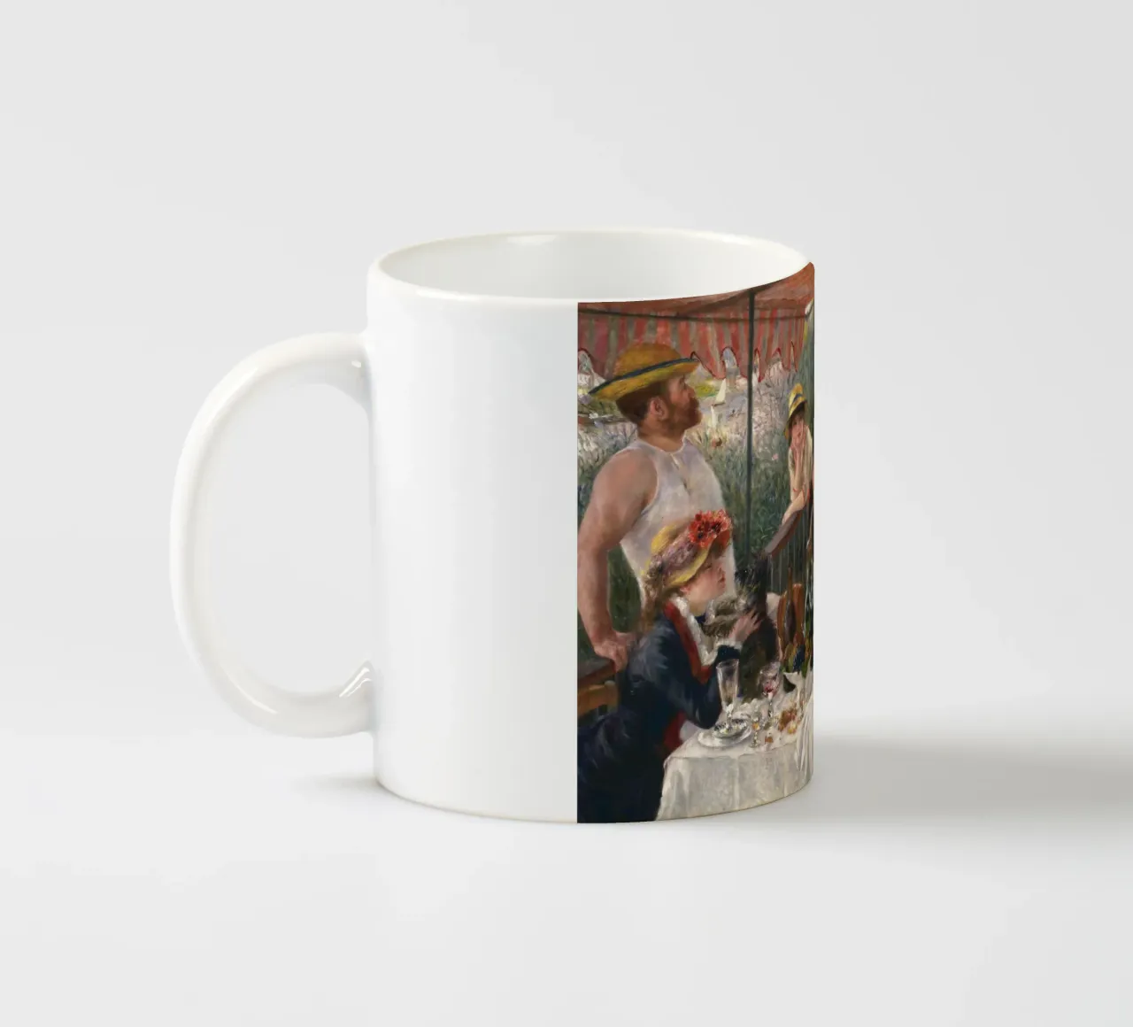 Pierre-Auguste Renoir - Pranzo della festa in barca tazza in ceramica da Timeless Artworks