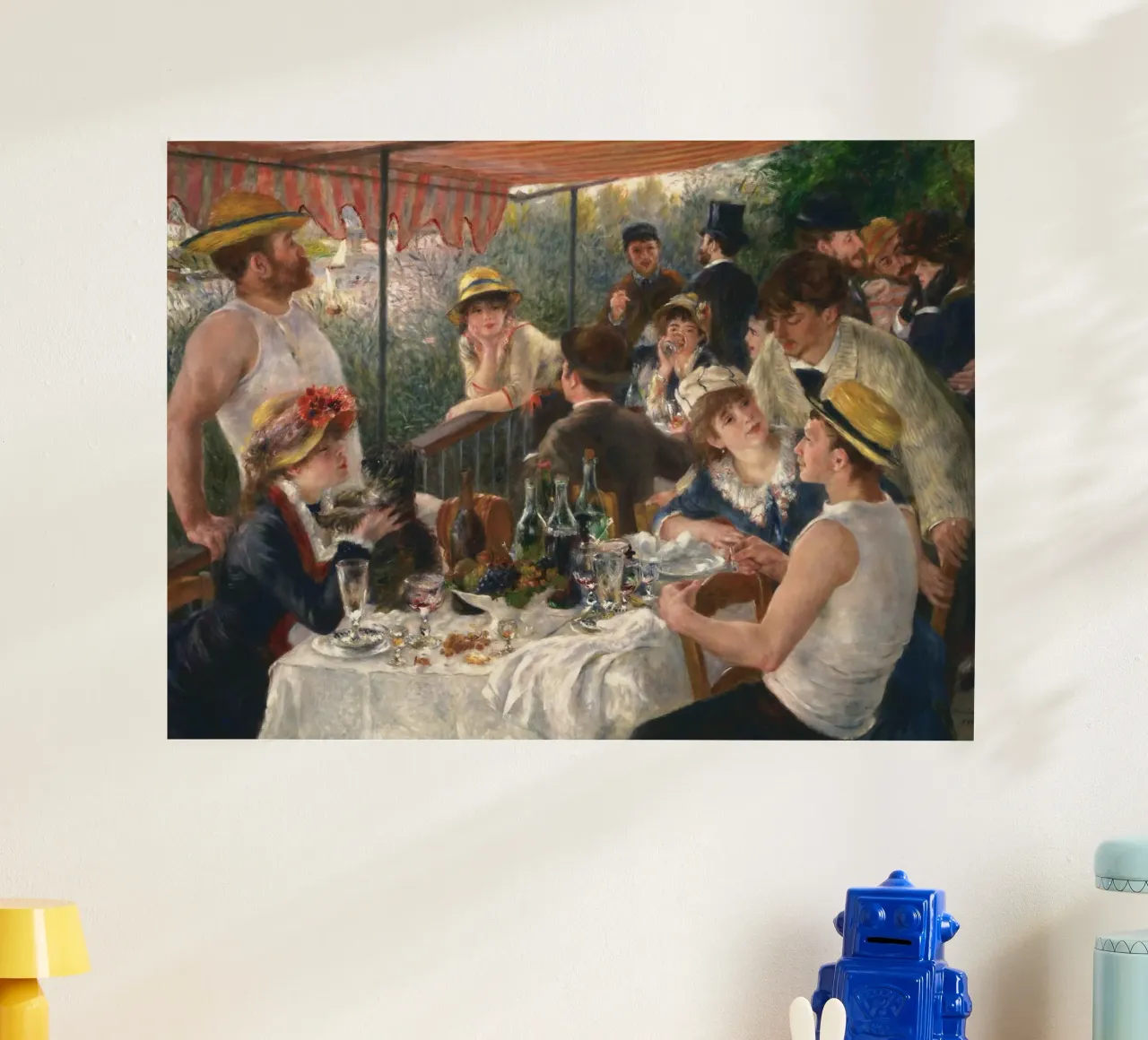 Pierre-Auguste Renoir - Pranzo della festa in barca carta hahnemühle da Timeless Artworks