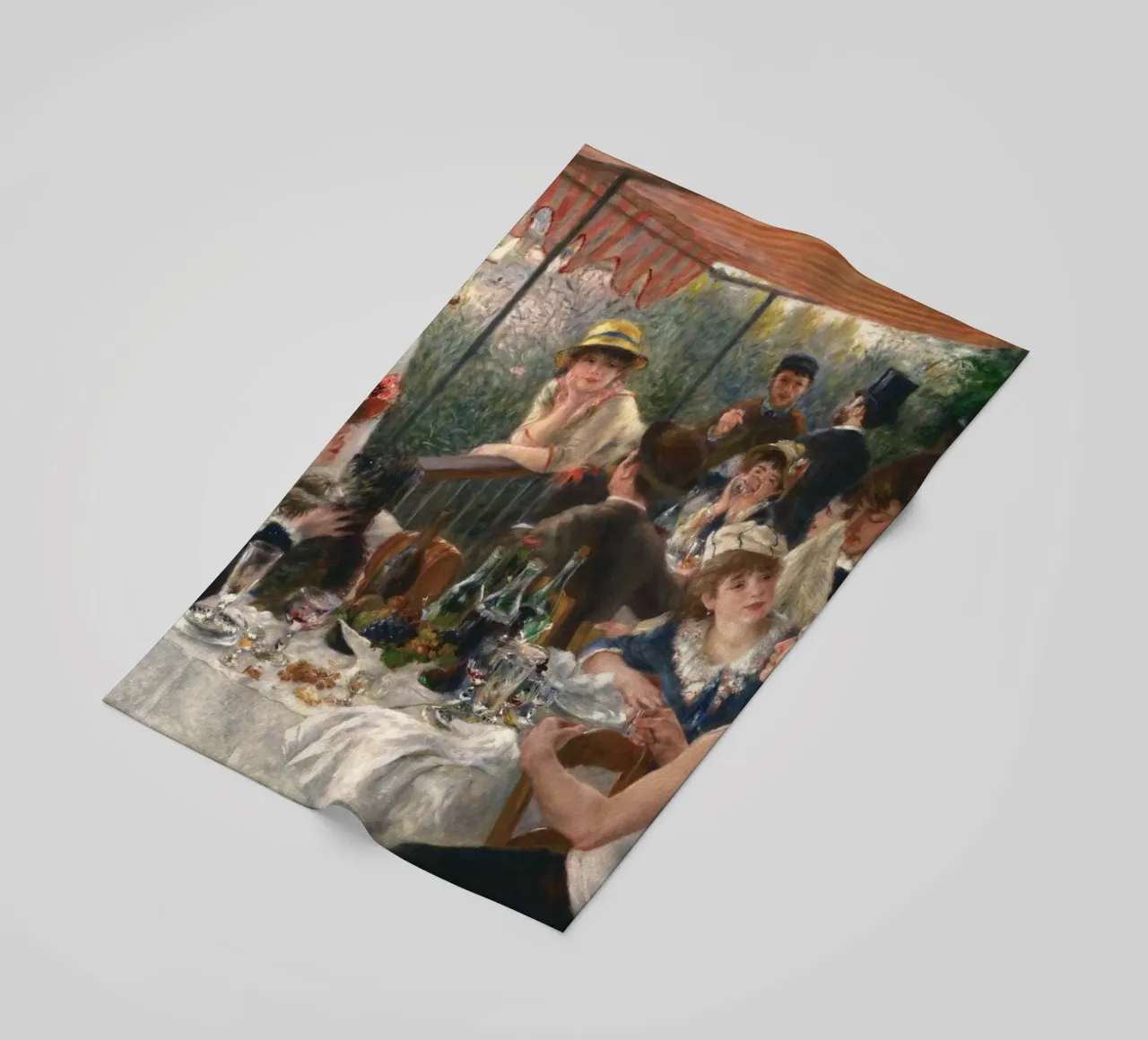 Pierre-Auguste Renoir - Pranzo della festa in barca telo mare da Timeless Artworks