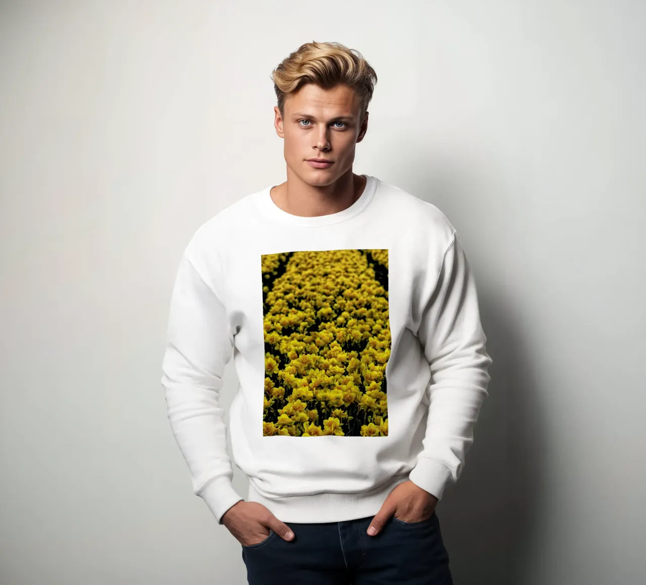 Golden Tulips felpa da Curious Collections by Marielle Leenders