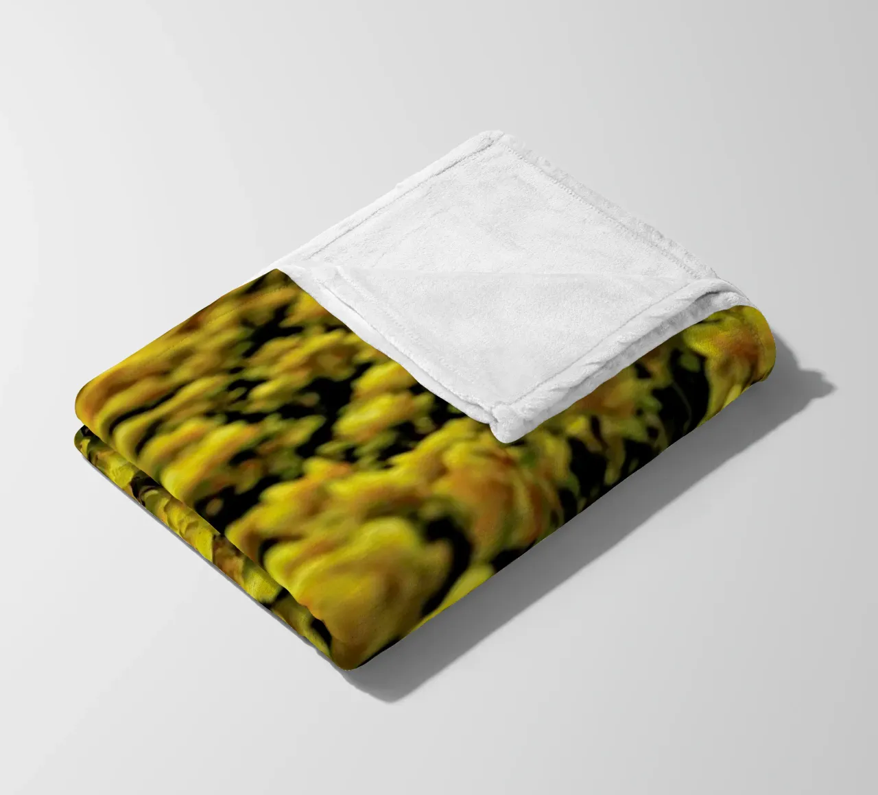 Golden Tulips coperta in pile da Curious Collections by Marielle Leenders