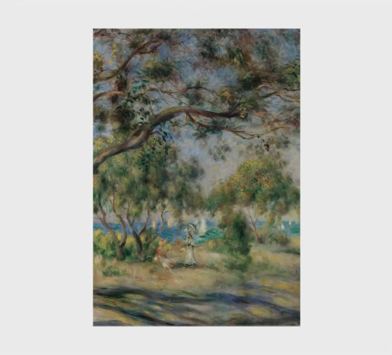 Pierre-Auguste Renoir - The Chair Wood notebook by Timeless Artworks
