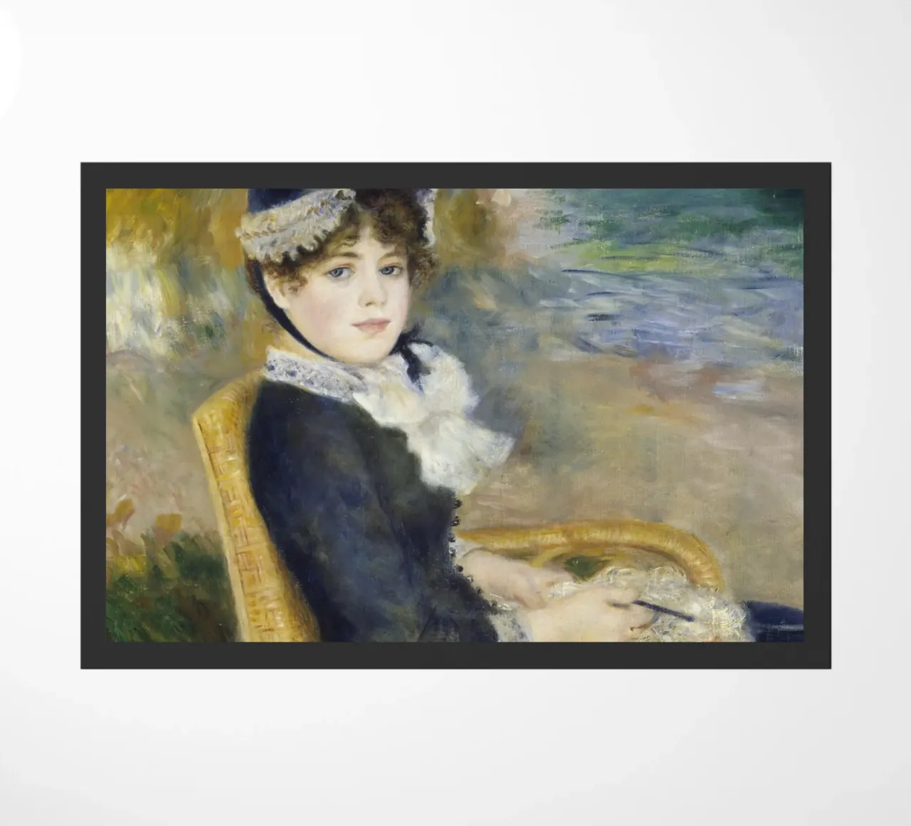 Pierre-Auguste Renoir - In riva al mare zerbino da Timeless Artworks