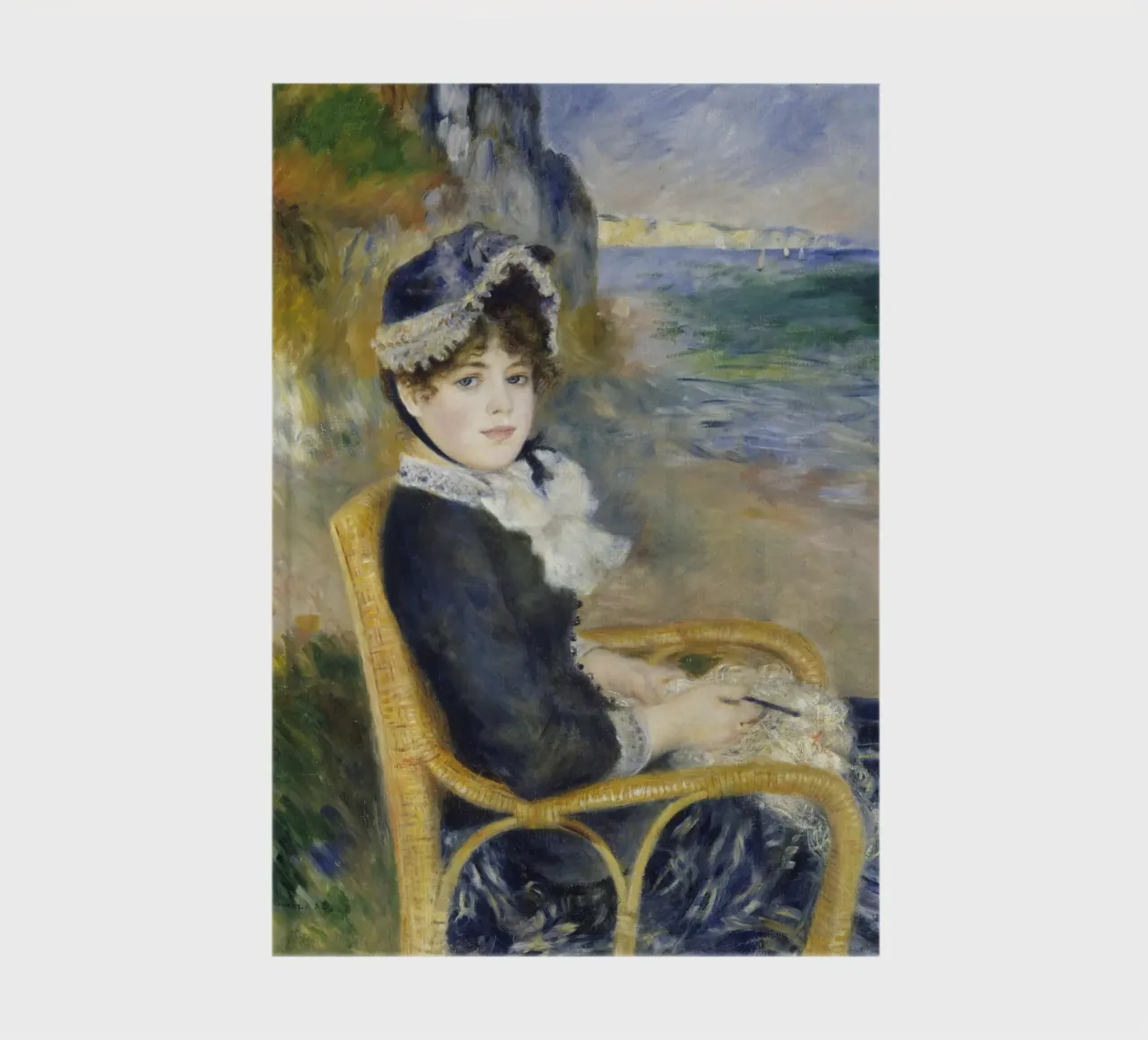 Pierre-Auguste Renoir - In riva al mare diario da Timeless Artworks