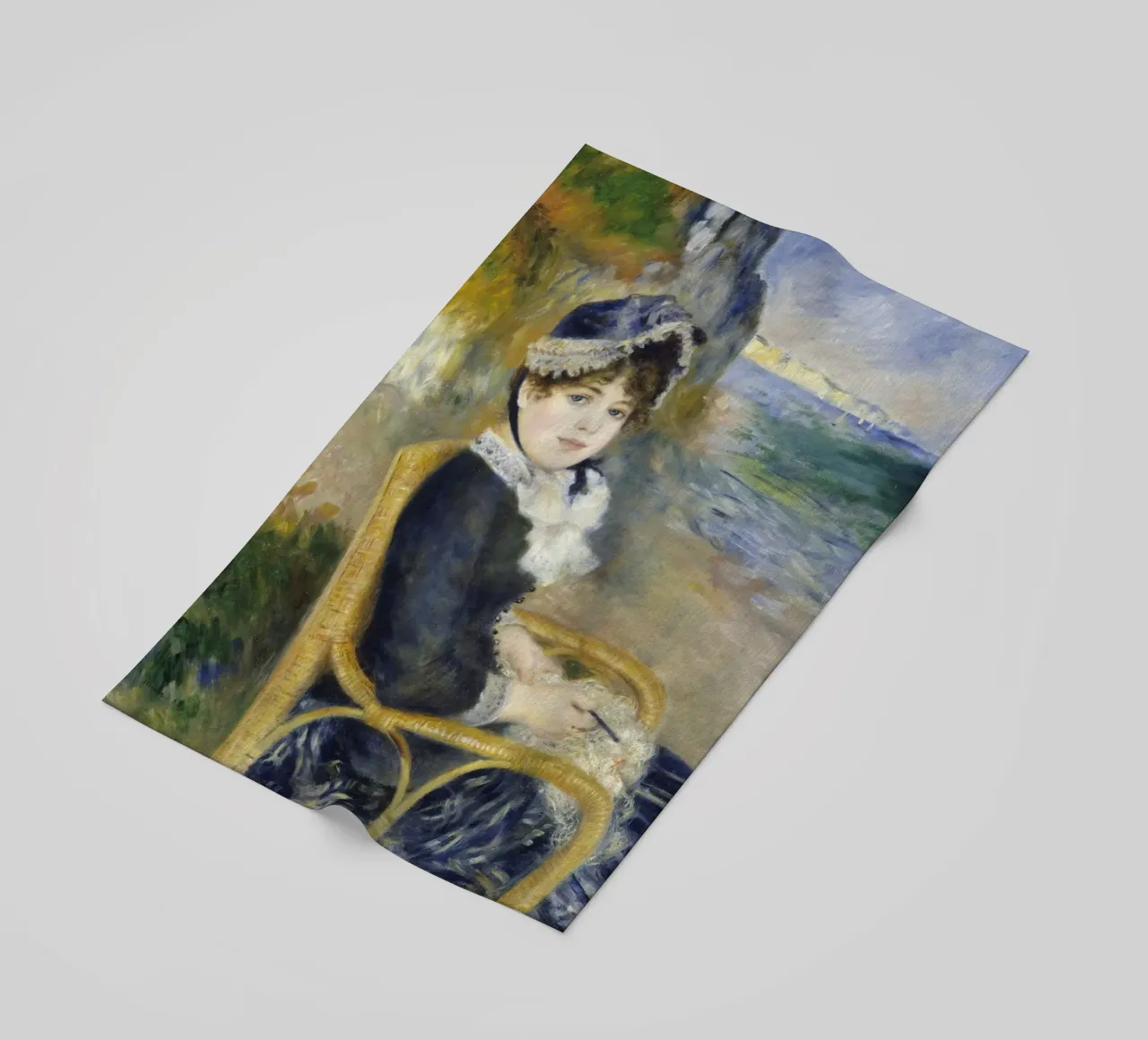 Pierre-Auguste Renoir - In riva al mare telo mare da Timeless Artworks