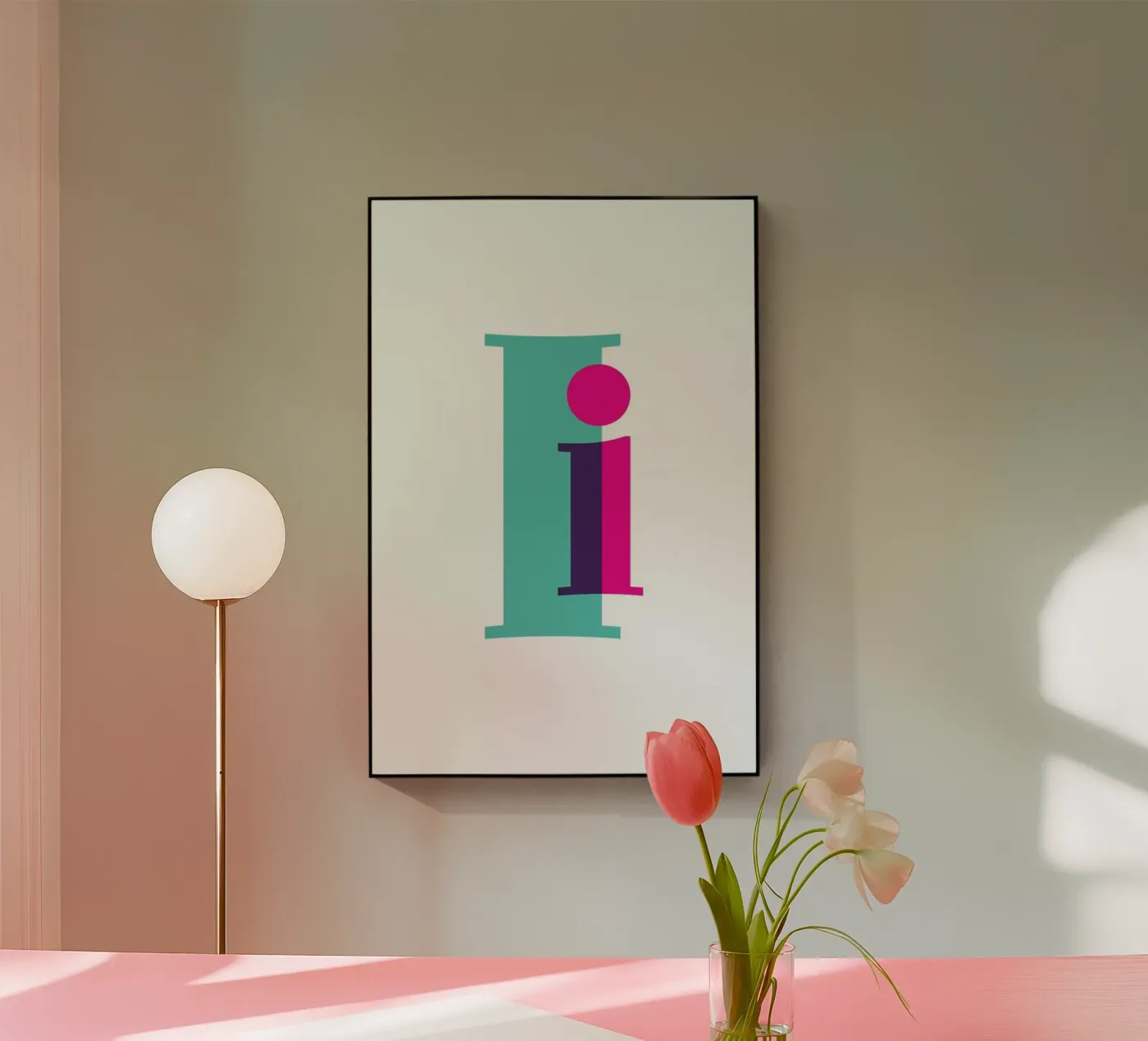 Magenta/Mint I plexiglass da Studio One