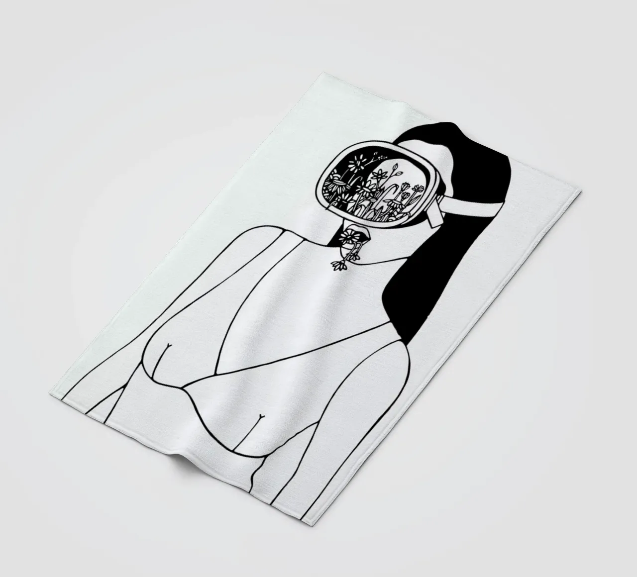 Breath fleece blanket by Ninhol