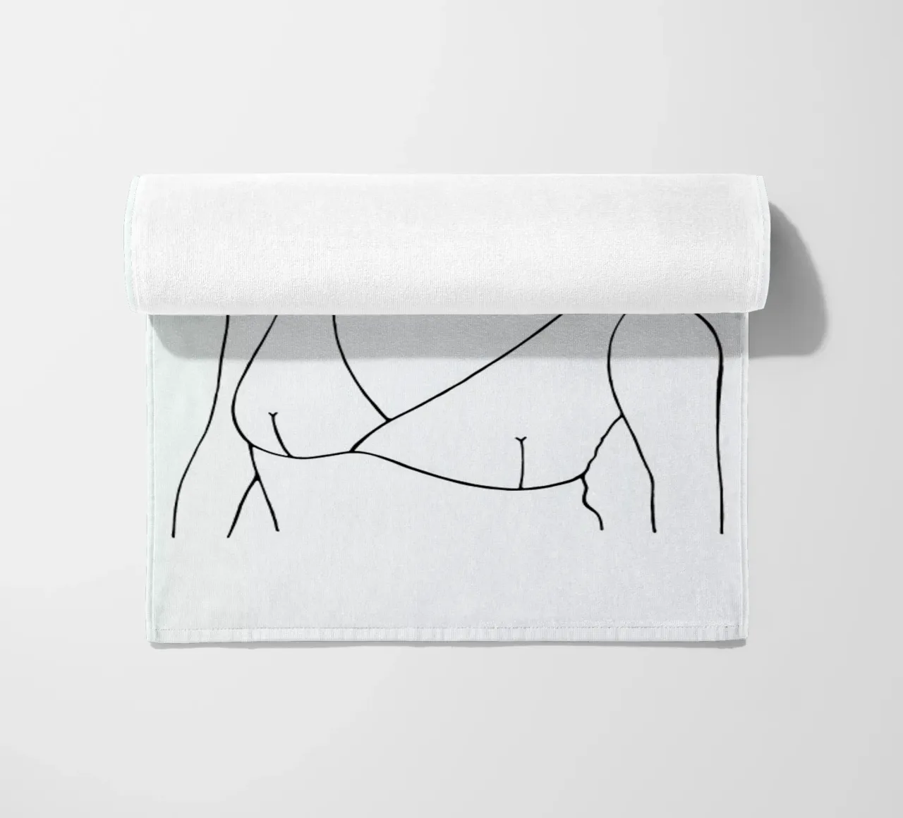 Breath beach towel by Ninhol