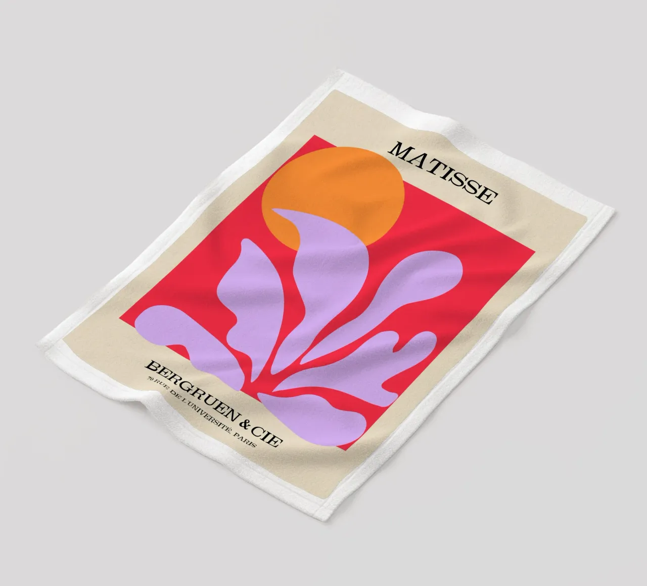 Berggruen & Cie Matisse coperta in pile da SMPLE
