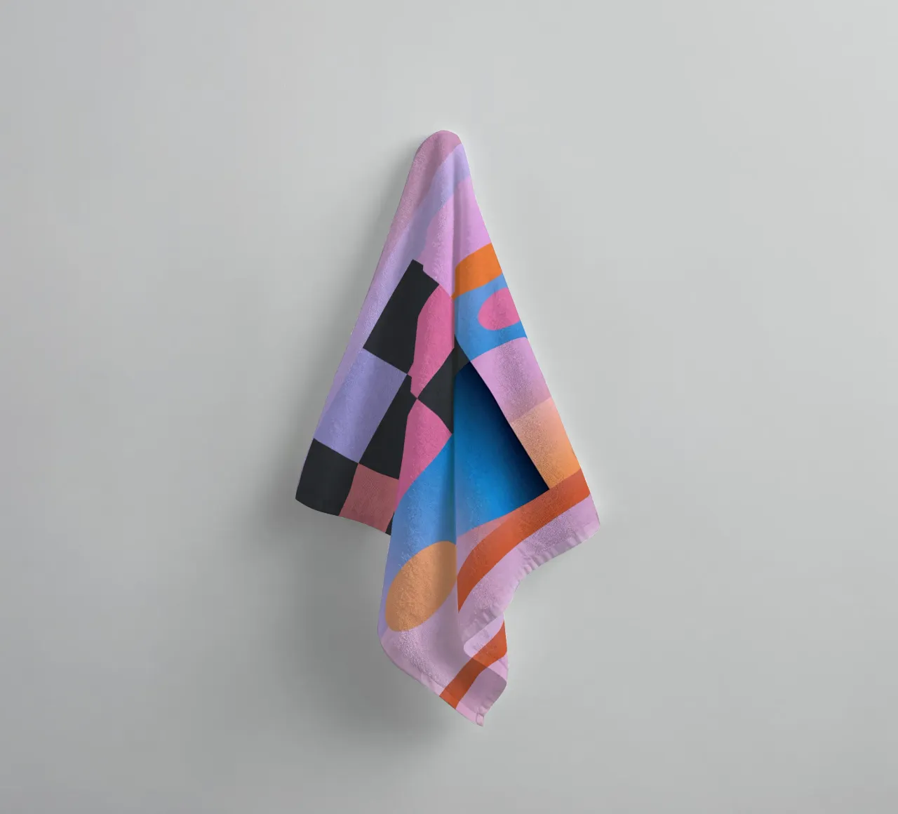 Geometric Abstraction 201 towel by Gaite