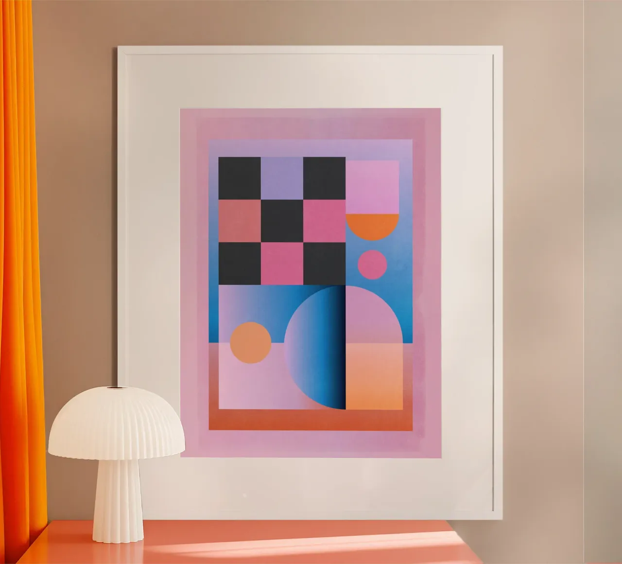 Geometric Abstraction 201 hahnemühle by Gaite