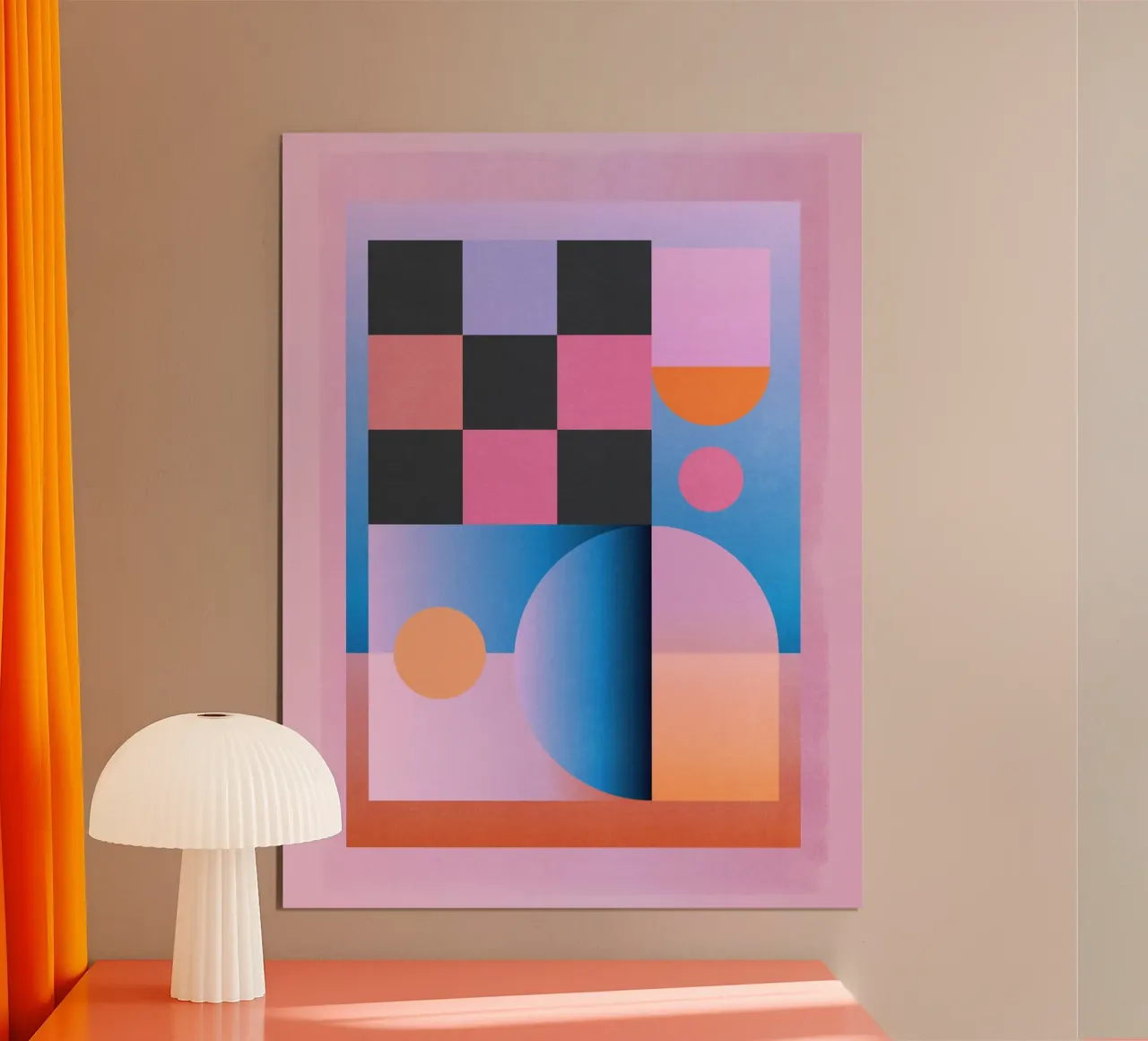 Geometric Abstraction 201 hahnemühle by Gaite