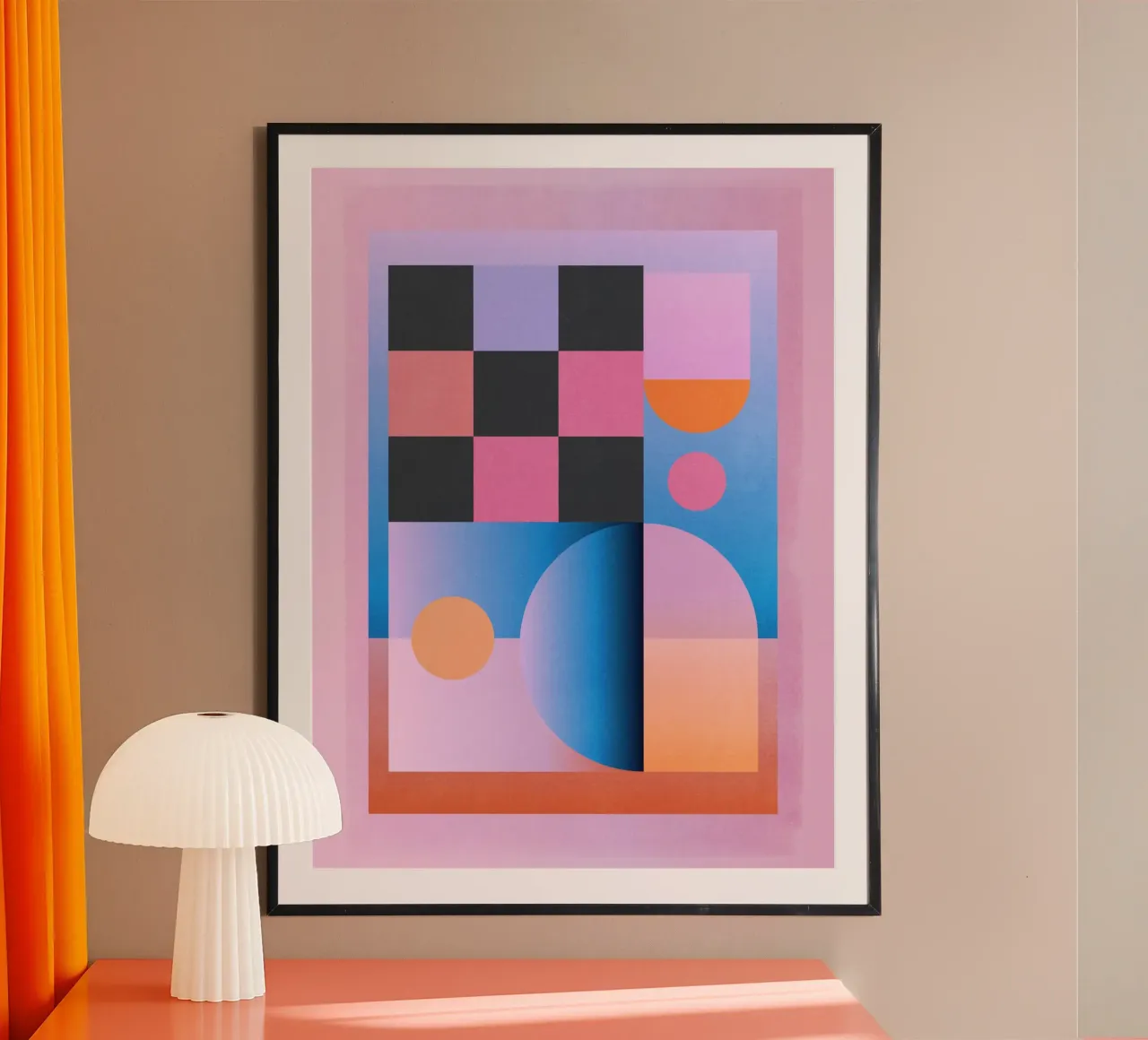 Geometric Abstraction 201 hahnemühle by Gaite