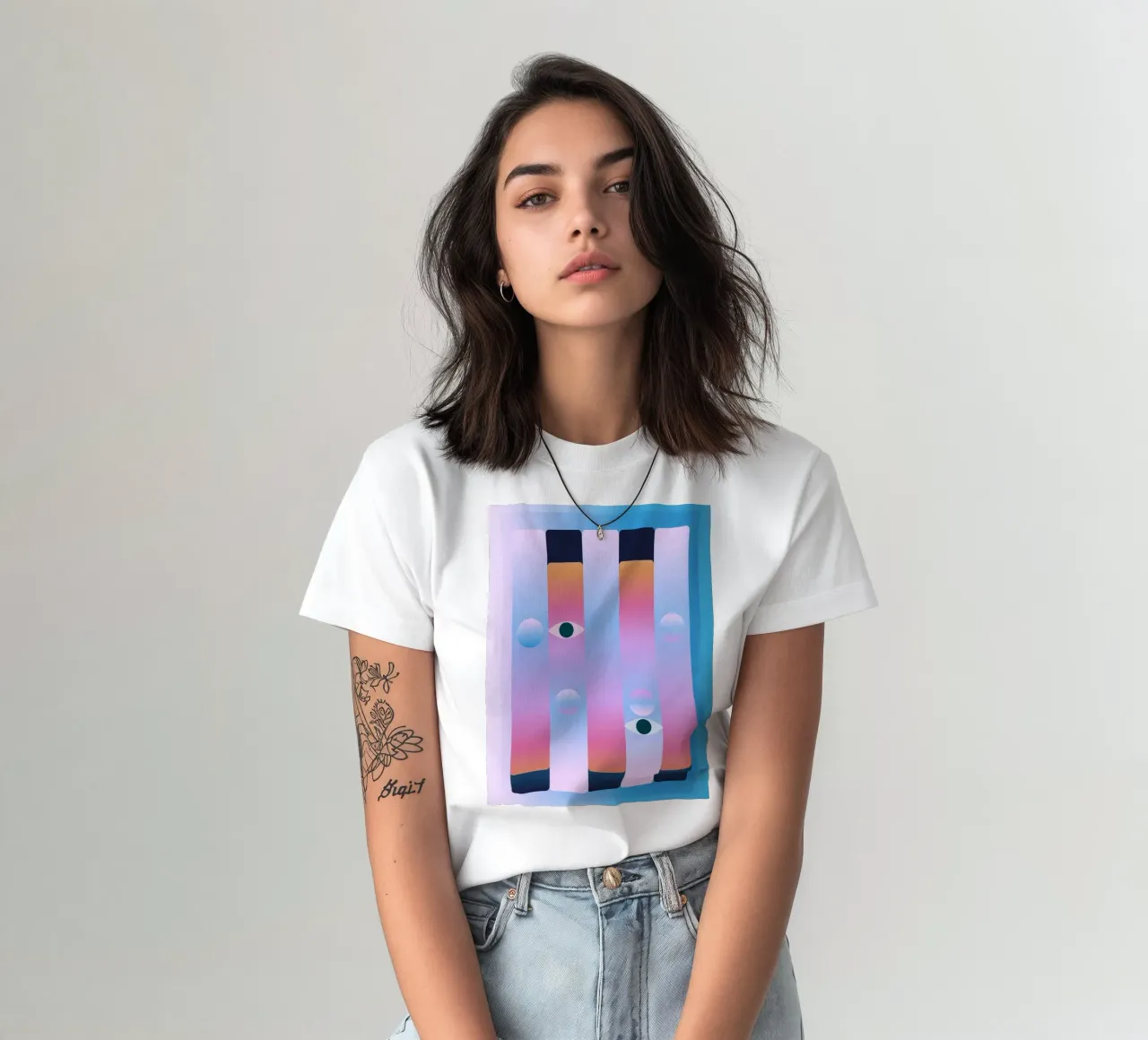 Astrazione geometrica 202 t-shirt da Gaite