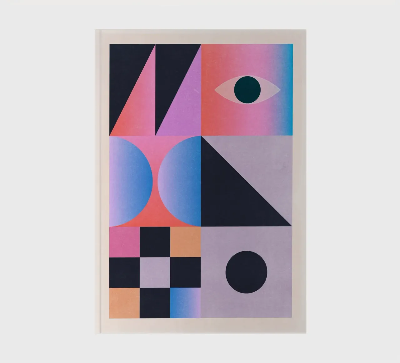 Geometric Abstraction 203 notebook by Gaite