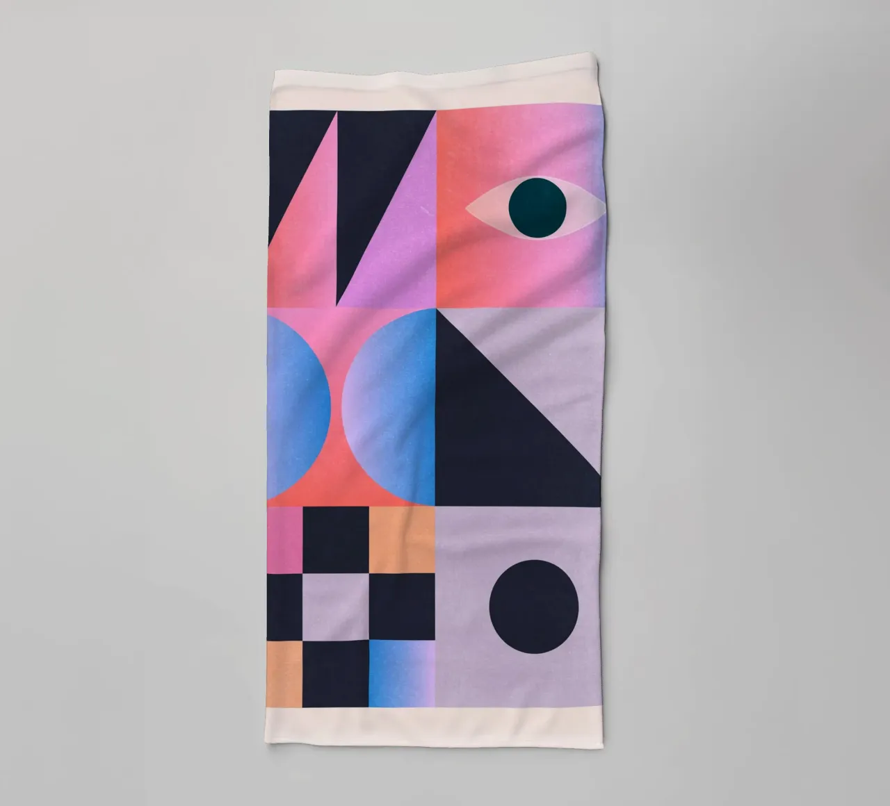 Geometric Abstraction 203 towel by Gaite