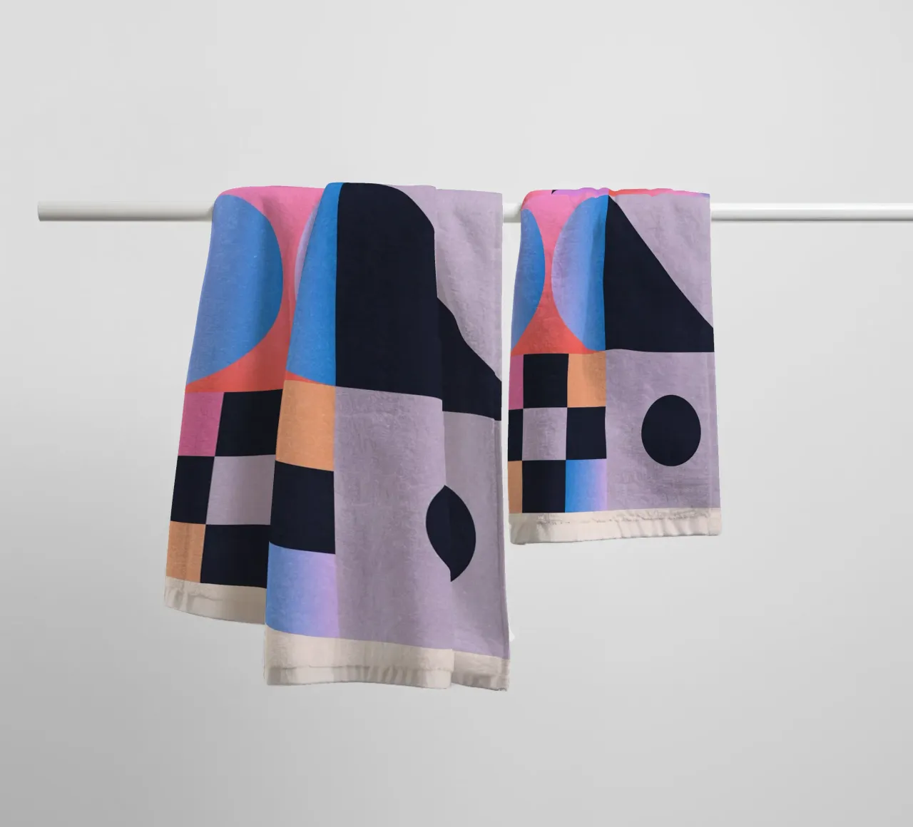 Geometric Abstraction 203 towel by Gaite