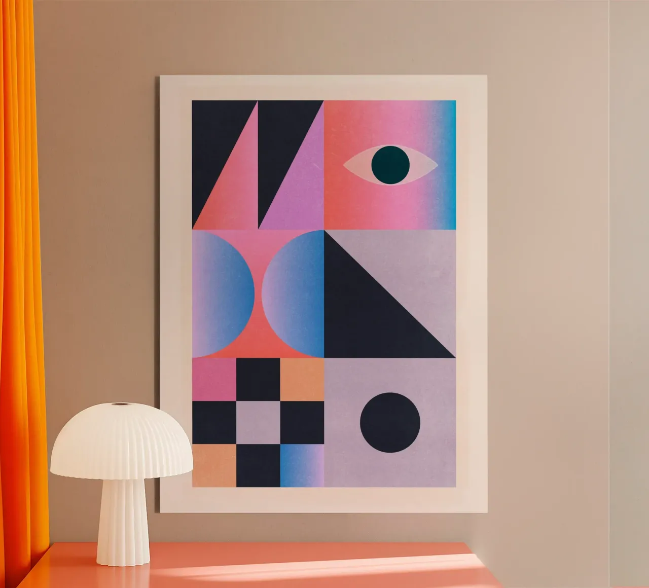 Geometric Abstraction 203 alu-dibond by Gaite