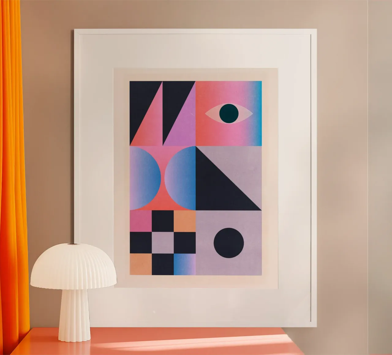 Geometric Abstraction 203 hahnemühle by Gaite