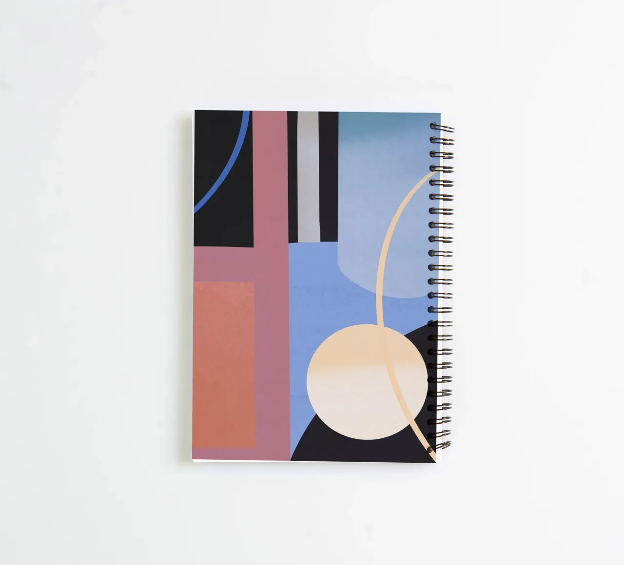 Geometric Abstraction 197 spiral notebook by Gaite