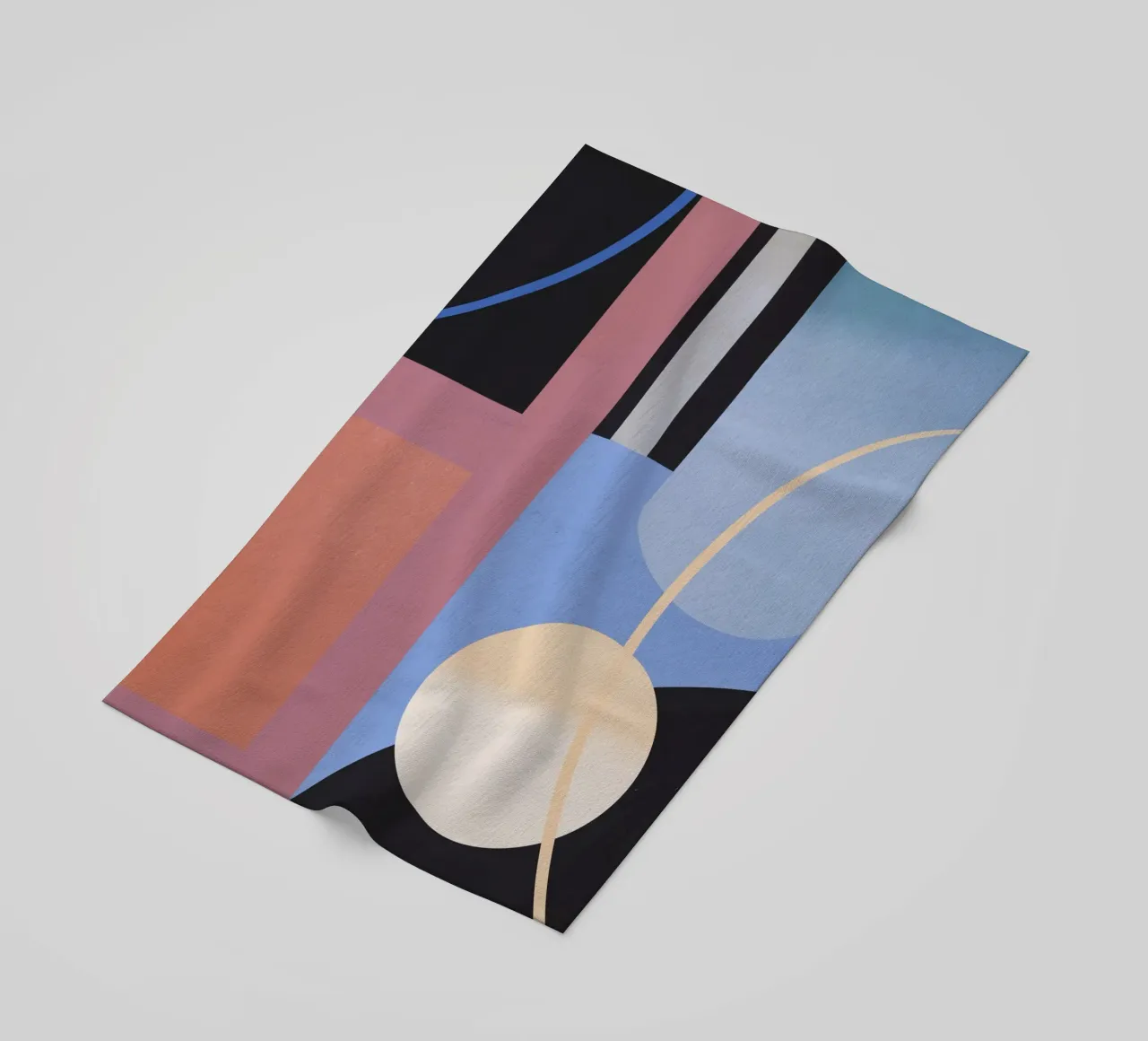Astrazione geometrica 197 telo mare da Gaite