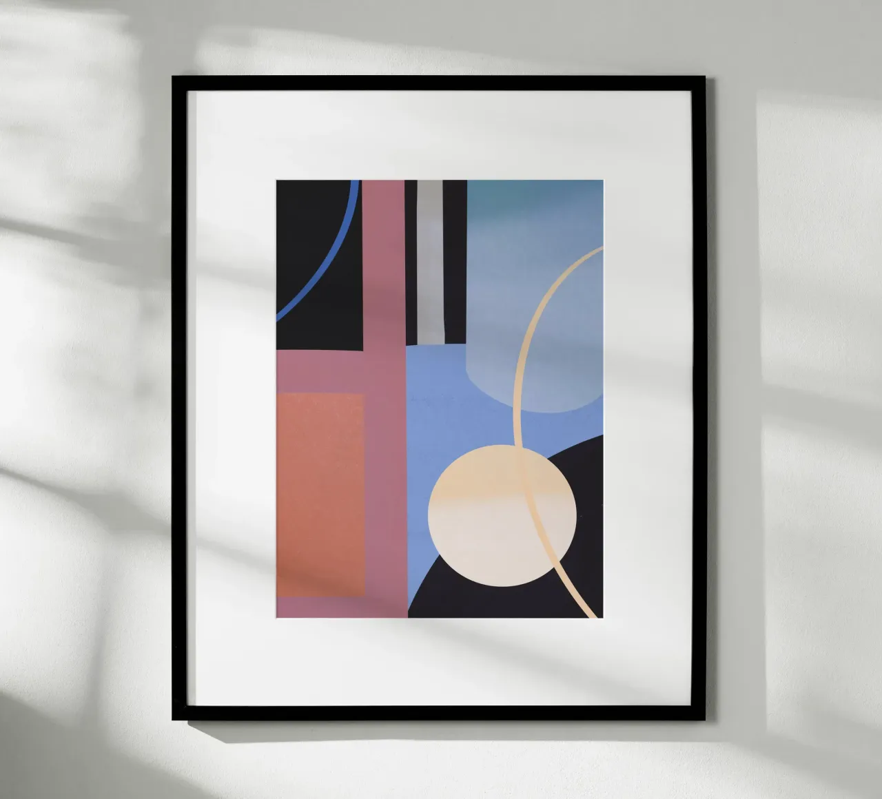 Geometric Abstraction 197 hahnemühle by Gaite