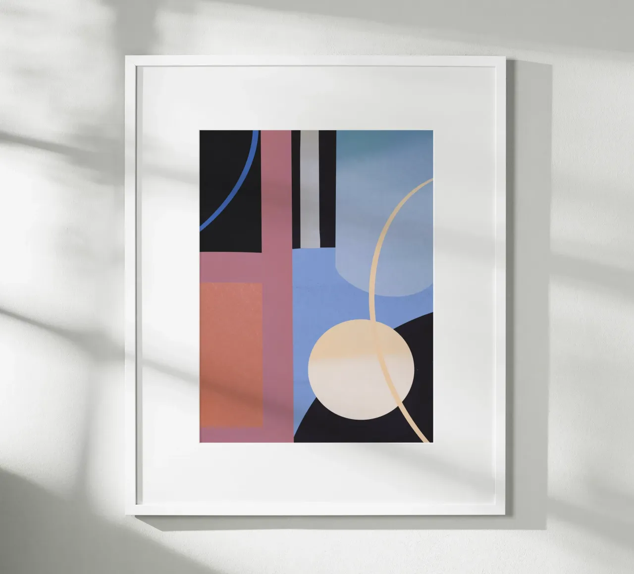 Geometric Abstraction 197 hahnemühle by Gaite