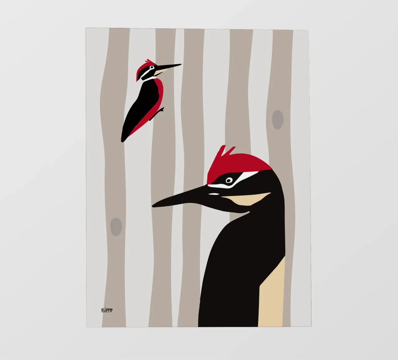Woodpecker in the Woods pellicola backlit da Spunk