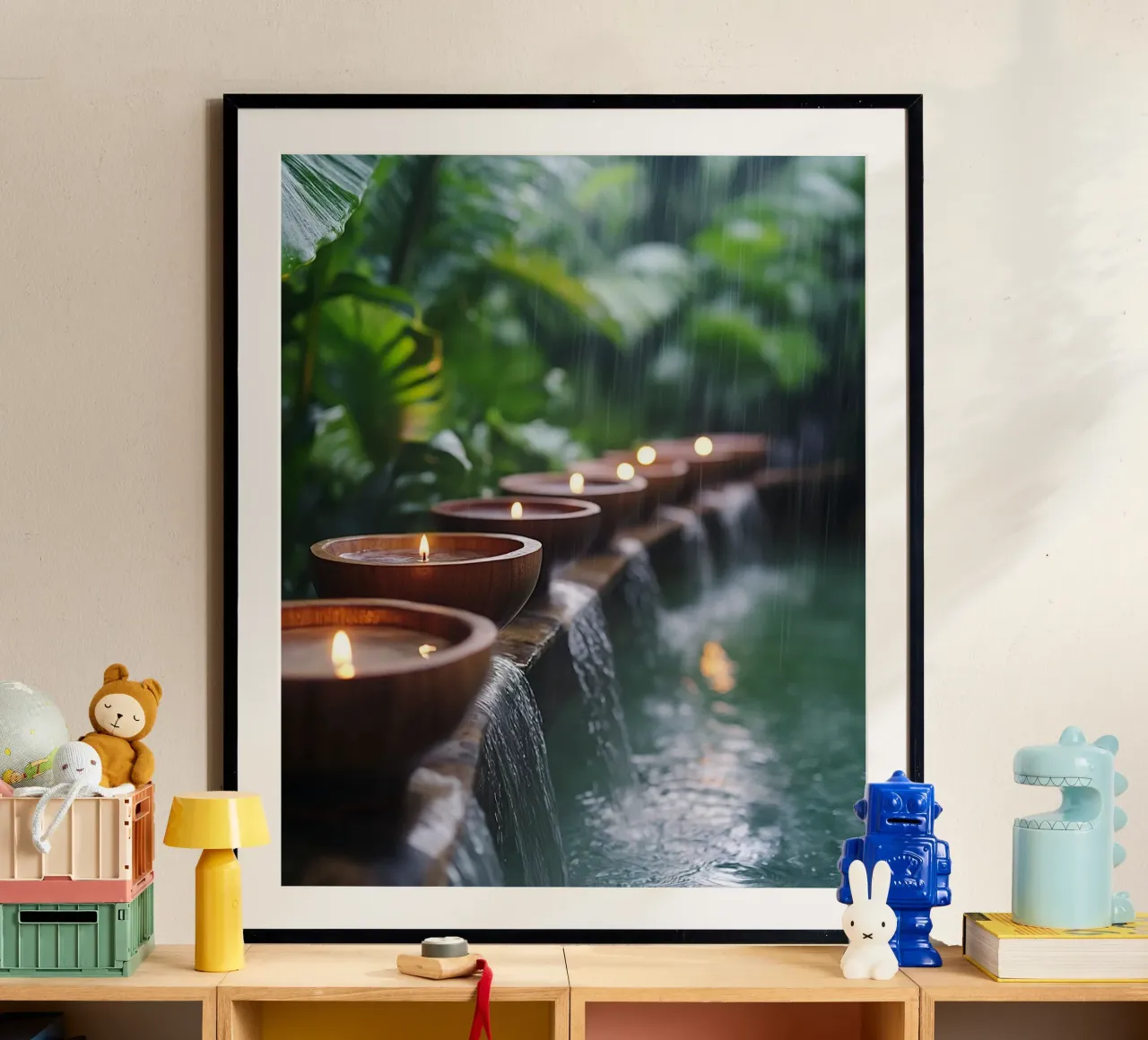 Verde lussureggiante poster da PhotoVibe Decor